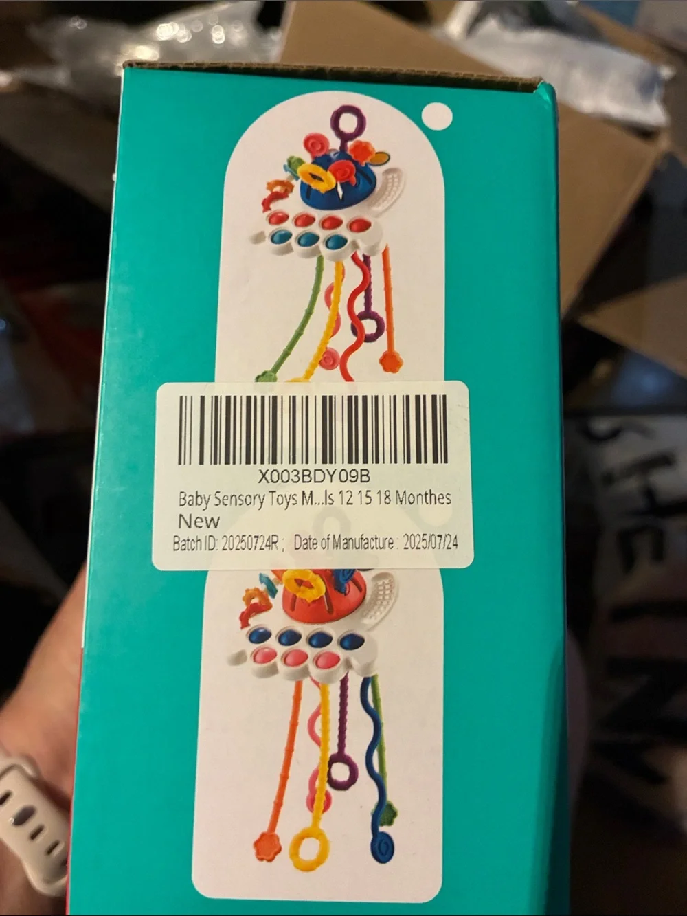 Pull String Toy for Toddlers - Multicolor